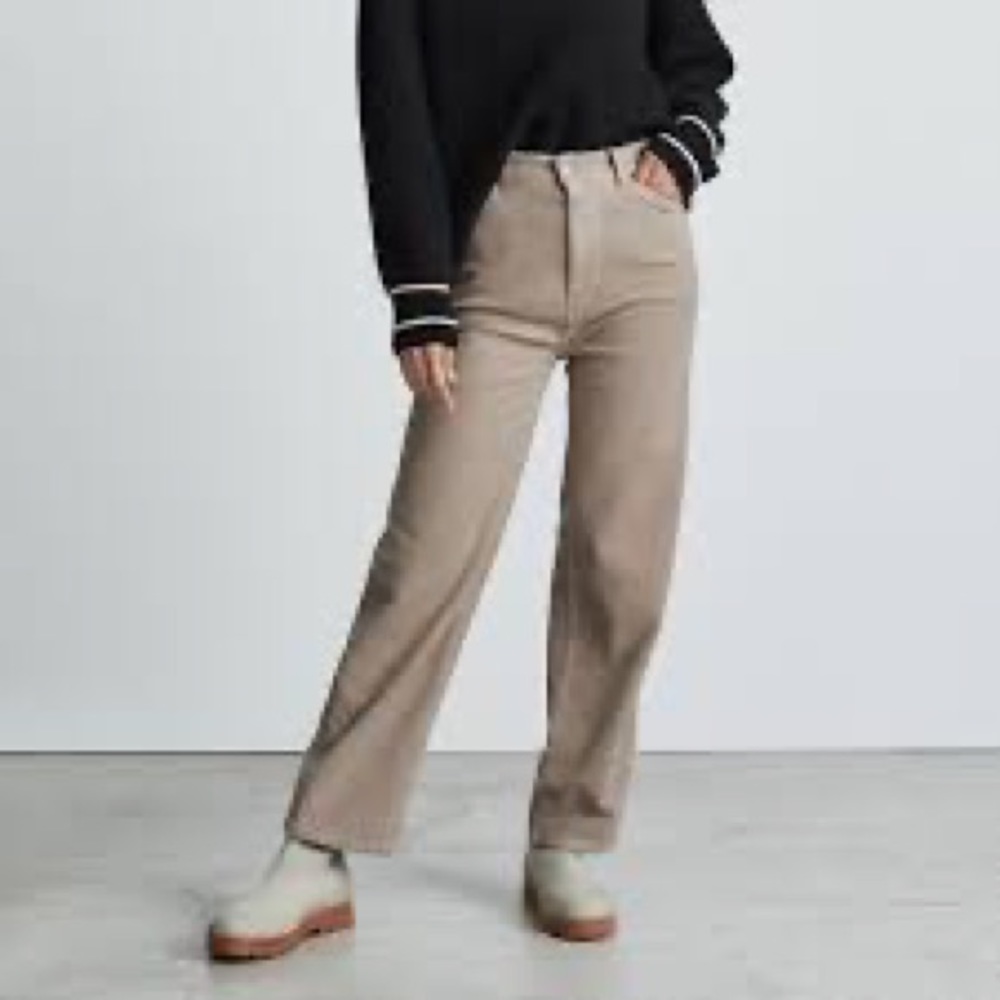 Everlane moleskin pants size 4